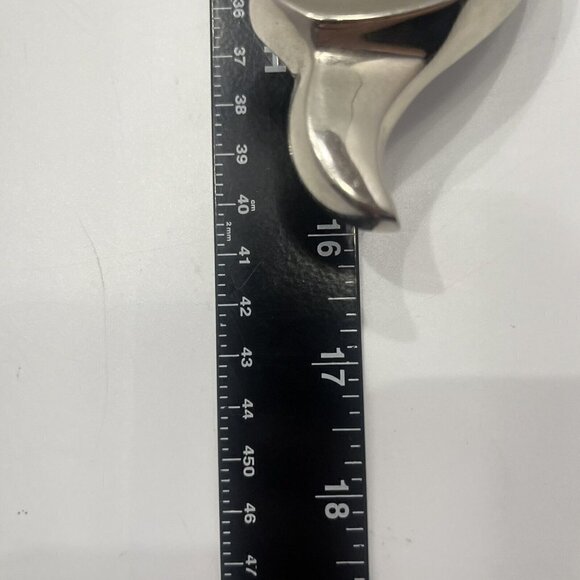 Global Views India Silver Candle Holder Pair of Wall Sconces - Picture 9 of 11